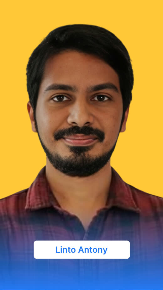 Linto Antony, creator on the Vooki campaign