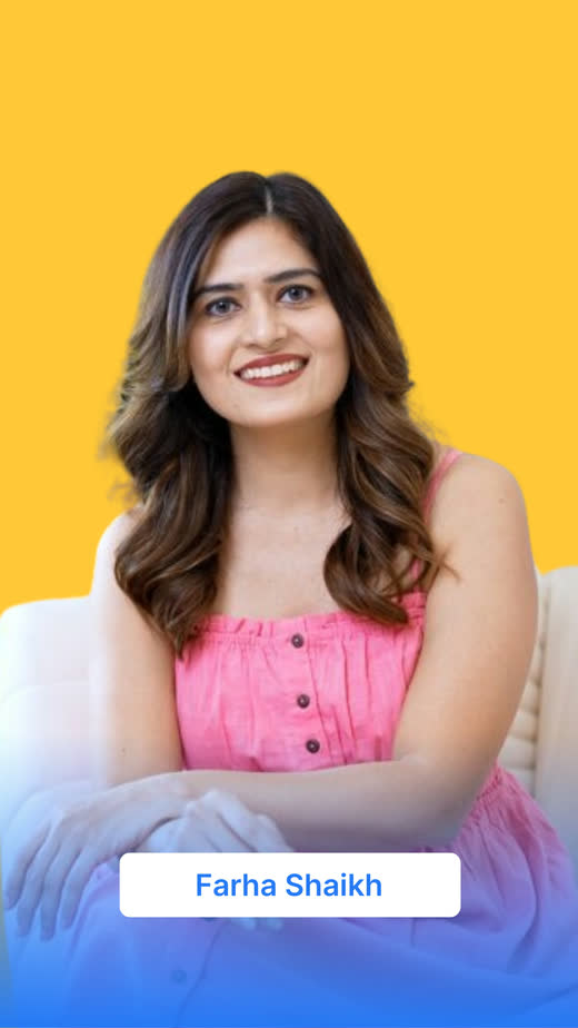 Farha Shaikh, creator on the Slurrp Farm campaign